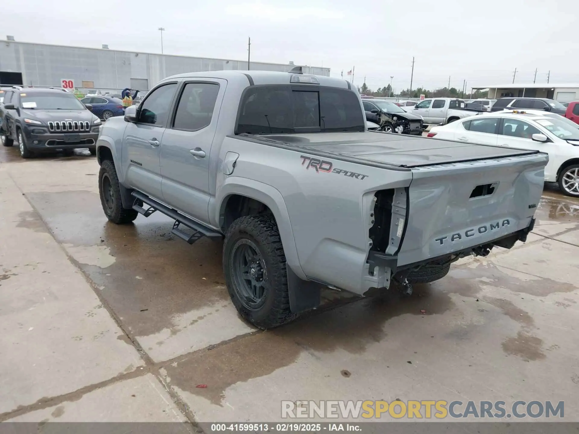 3 Photograph of a damaged car 5TFAZ5CN4MX107189 TOYOTA TACOMA 2021