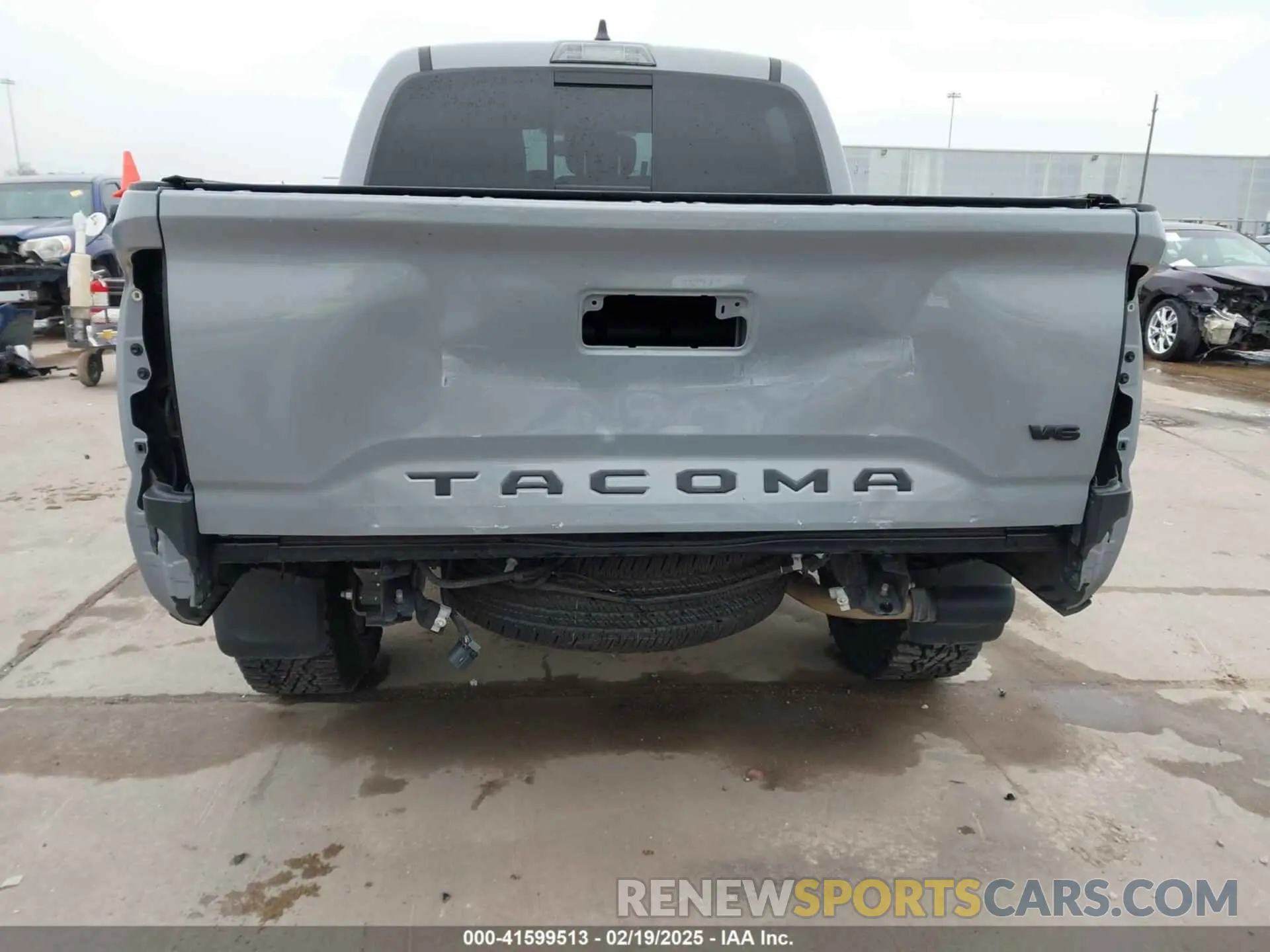 6 Photograph of a damaged car 5TFAZ5CN4MX107189 TOYOTA TACOMA 2021