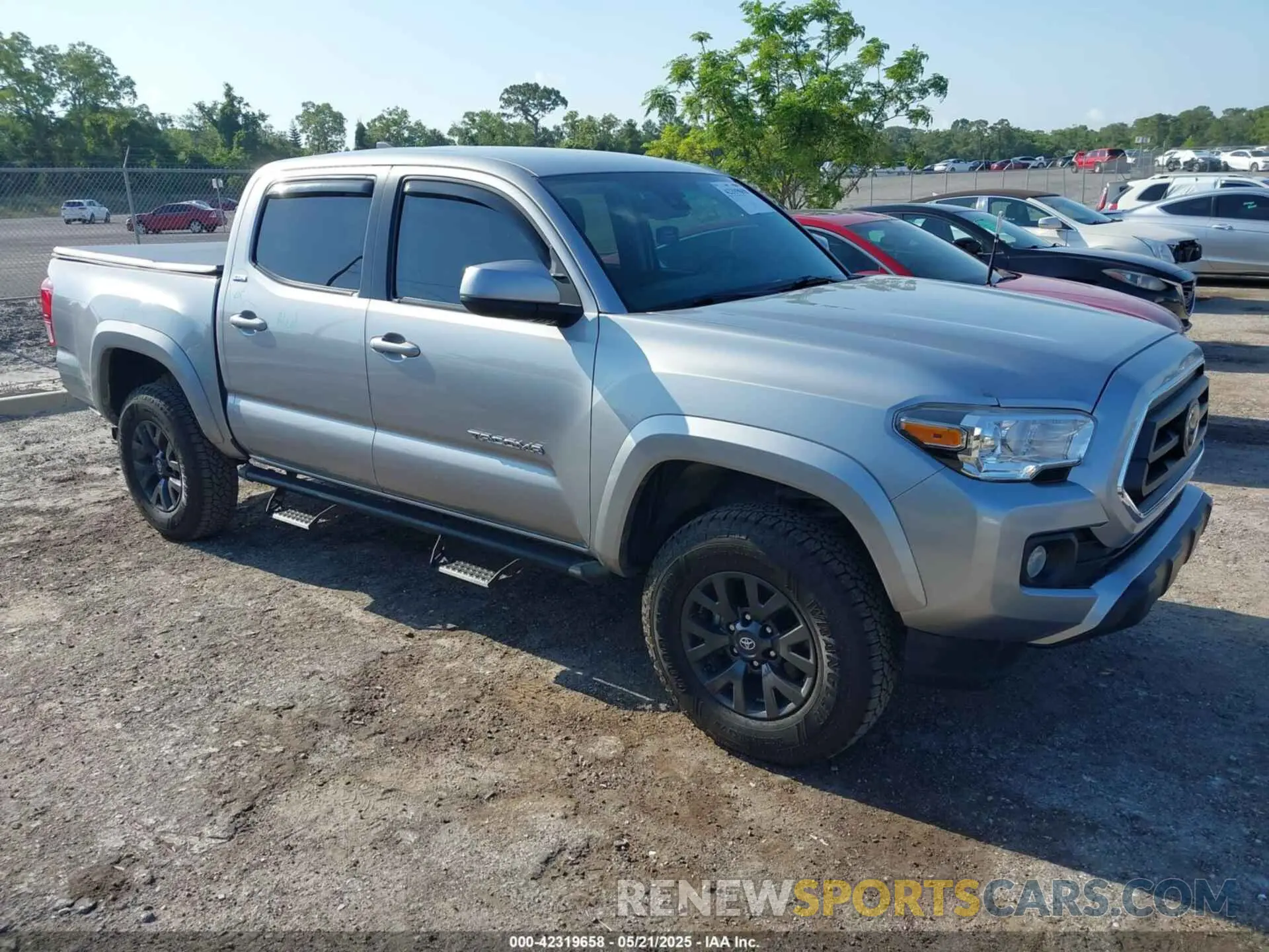 1 Photograph of a damaged car 5TFAZ5CN4MX108021 TOYOTA TACOMA 2021