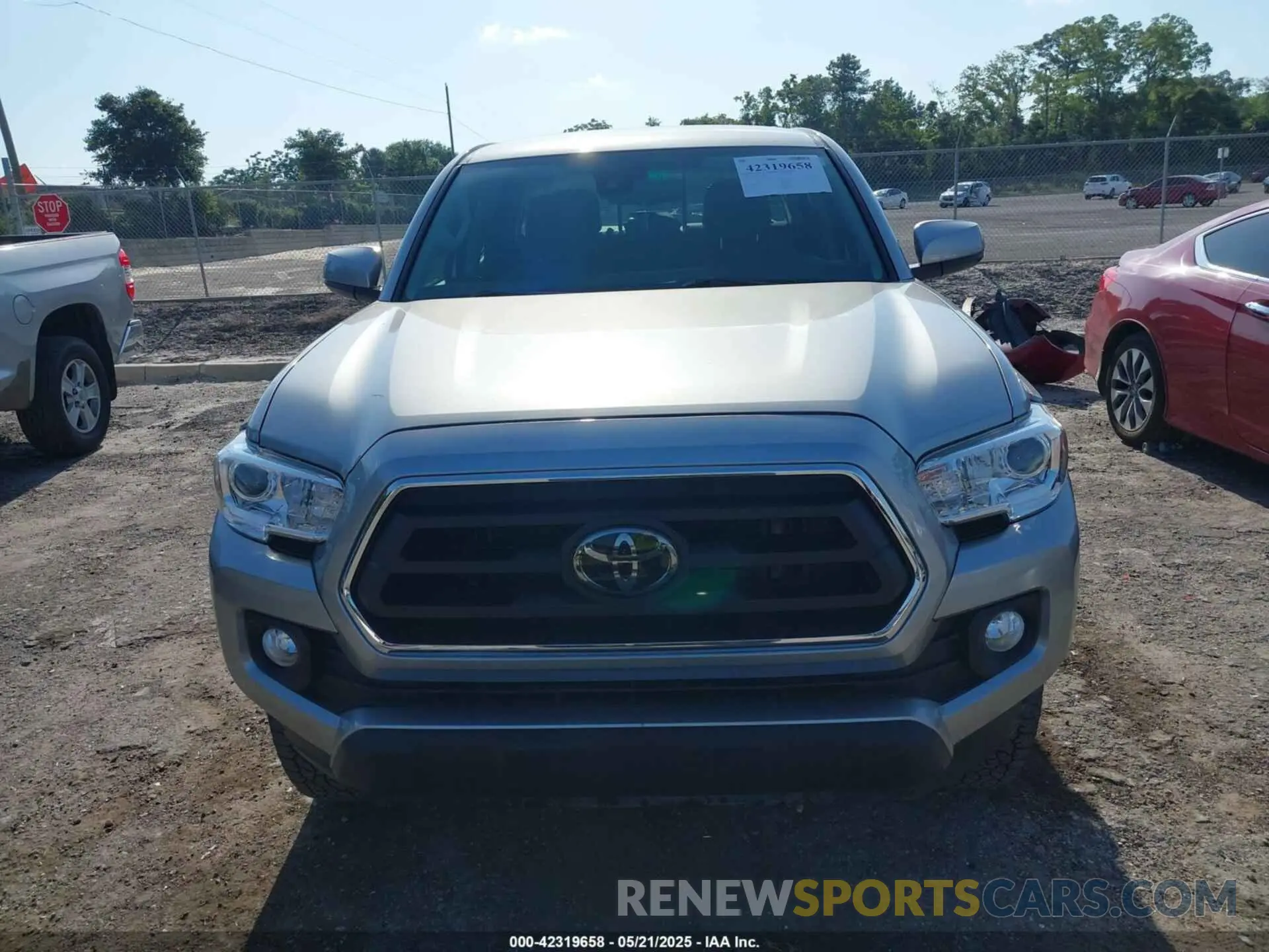 12 Photograph of a damaged car 5TFAZ5CN4MX108021 TOYOTA TACOMA 2021