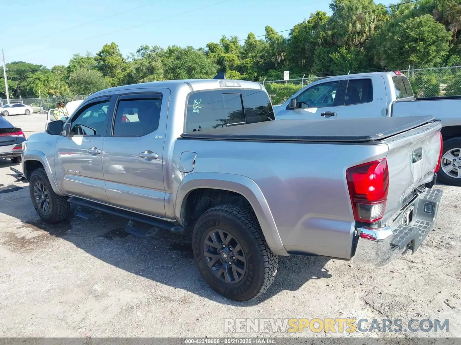 3 Photograph of a damaged car 5TFAZ5CN4MX108021 TOYOTA TACOMA 2021