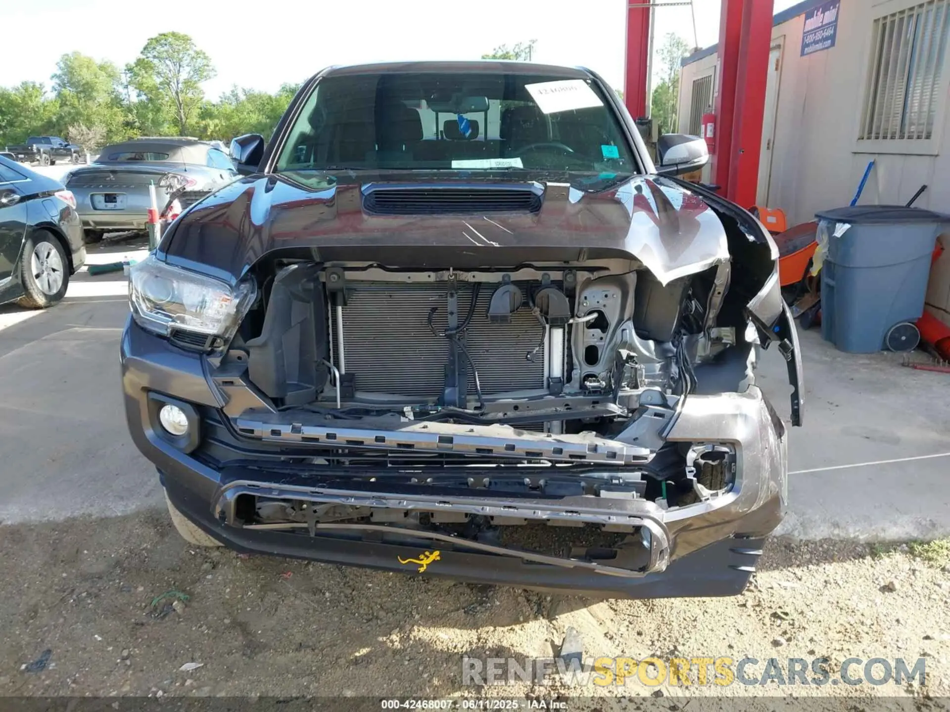 13 Photograph of a damaged car 5TFAZ5CN4MX113669 TOYOTA TACOMA 2021
