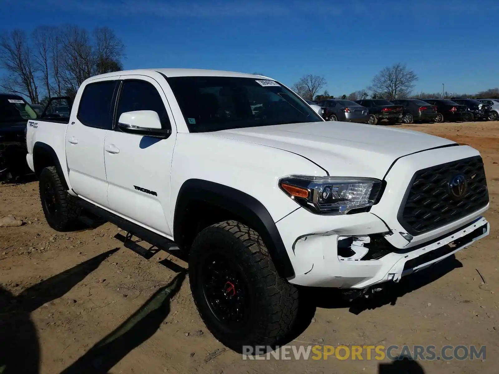 1 Photograph of a damaged car 5TFAZ5CN5MX099300 TOYOTA TACOMA 2021