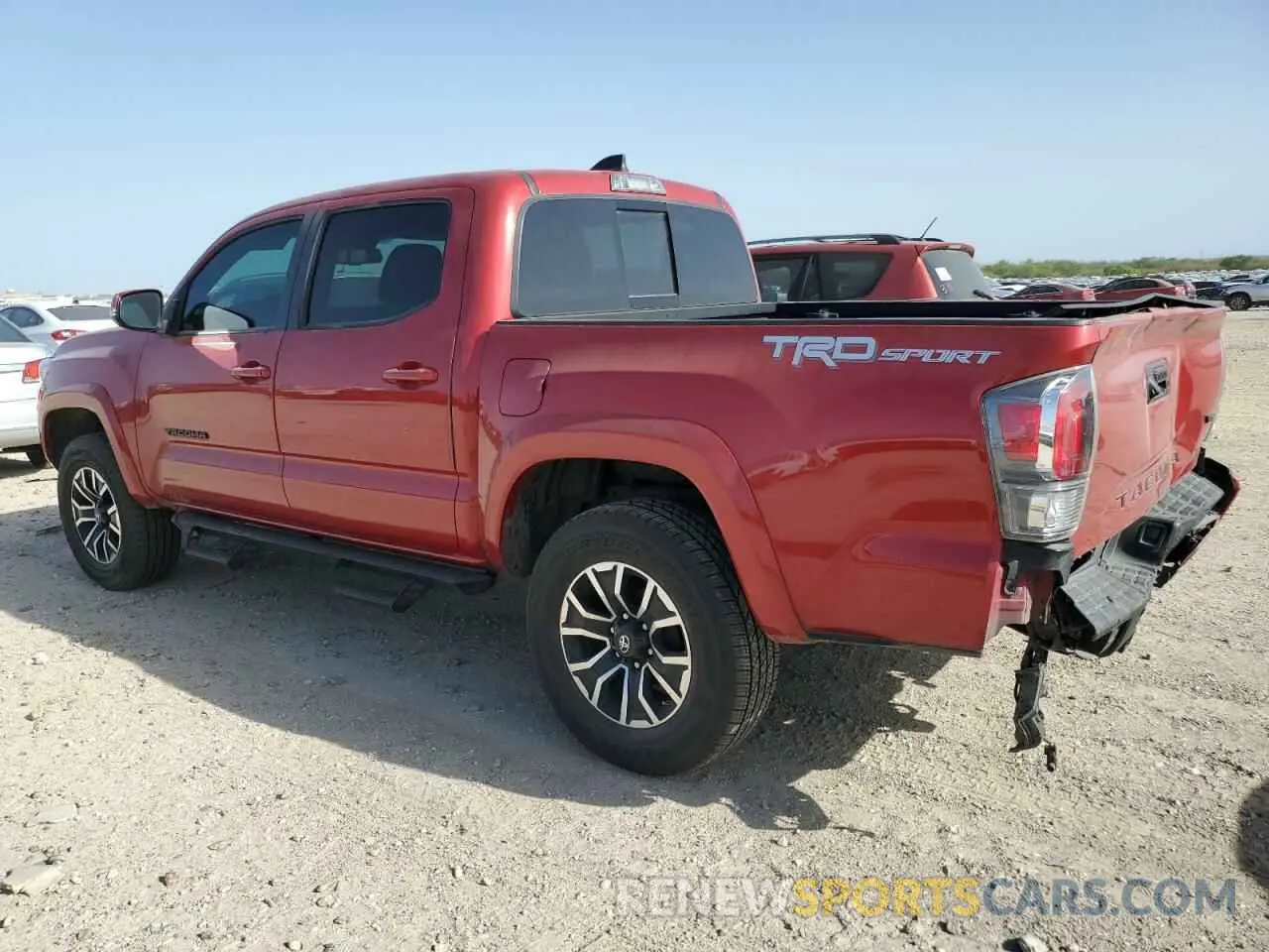 2 Photograph of a damaged car 5TFAZ5CN5MX101482 TOYOTA TACOMA 2021
