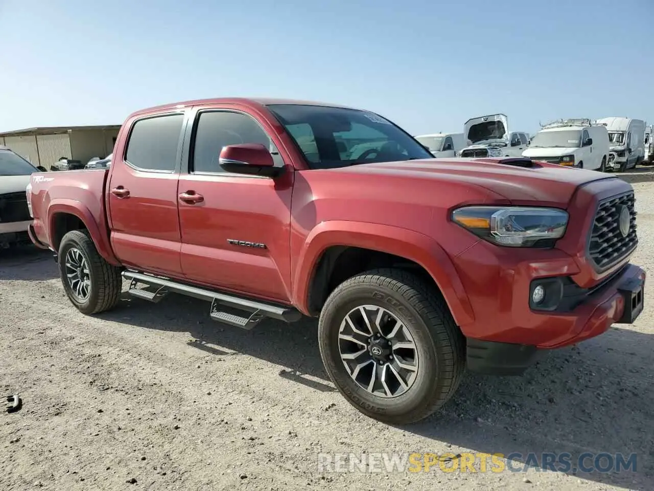 4 Photograph of a damaged car 5TFAZ5CN5MX101482 TOYOTA TACOMA 2021