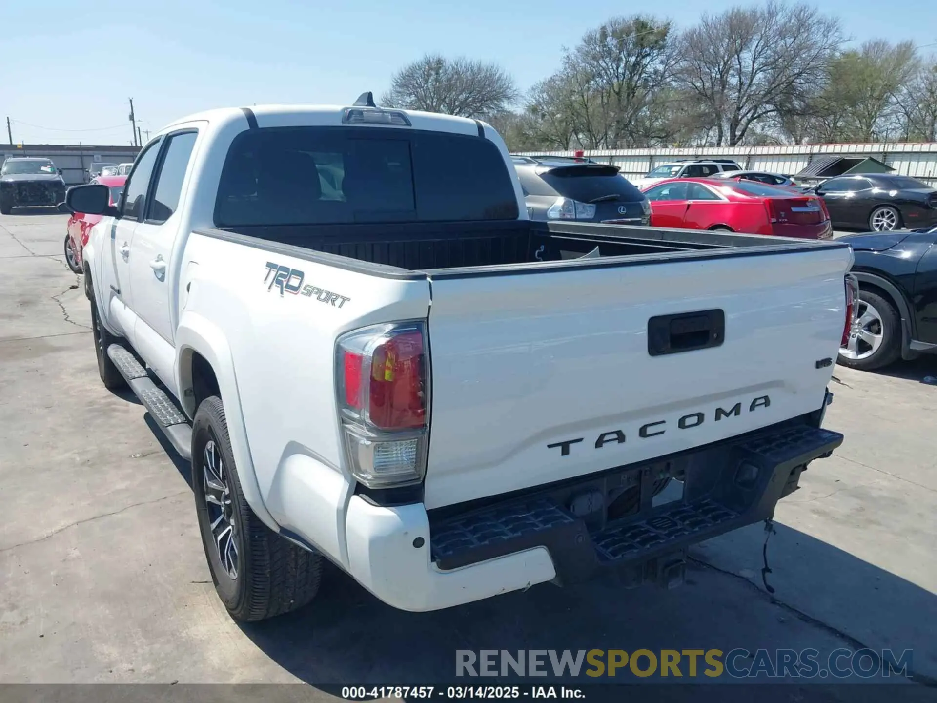 3 Photograph of a damaged car 5TFAZ5CN5MX107346 TOYOTA TACOMA 2021