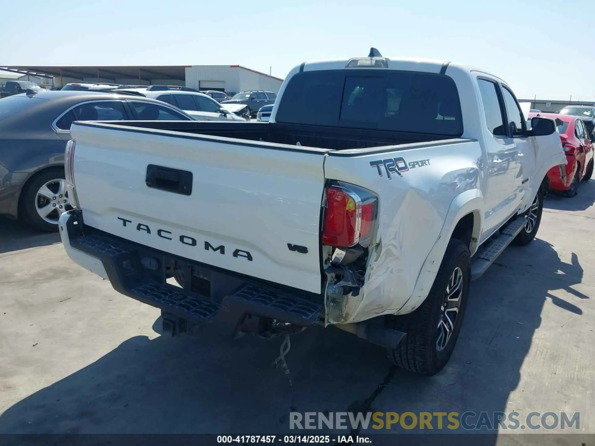4 Photograph of a damaged car 5TFAZ5CN5MX107346 TOYOTA TACOMA 2021