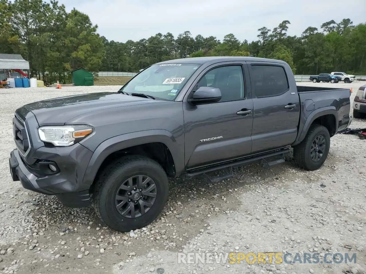 1 Photograph of a damaged car 5TFAZ5CN6MX098110 TOYOTA TACOMA 2021