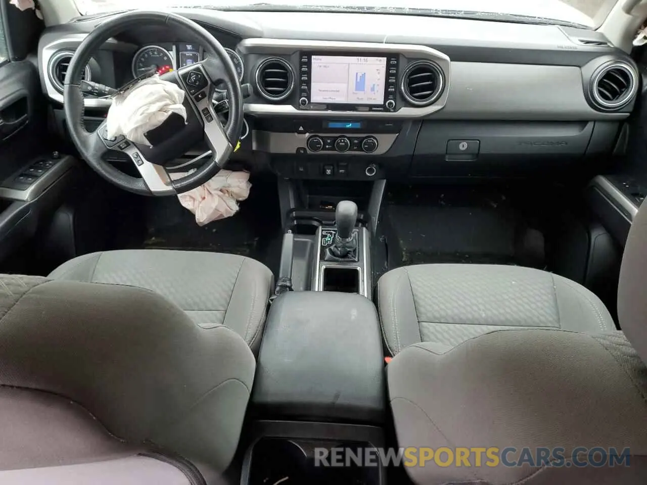 8 Photograph of a damaged car 5TFAZ5CN6MX108084 TOYOTA TACOMA 2021