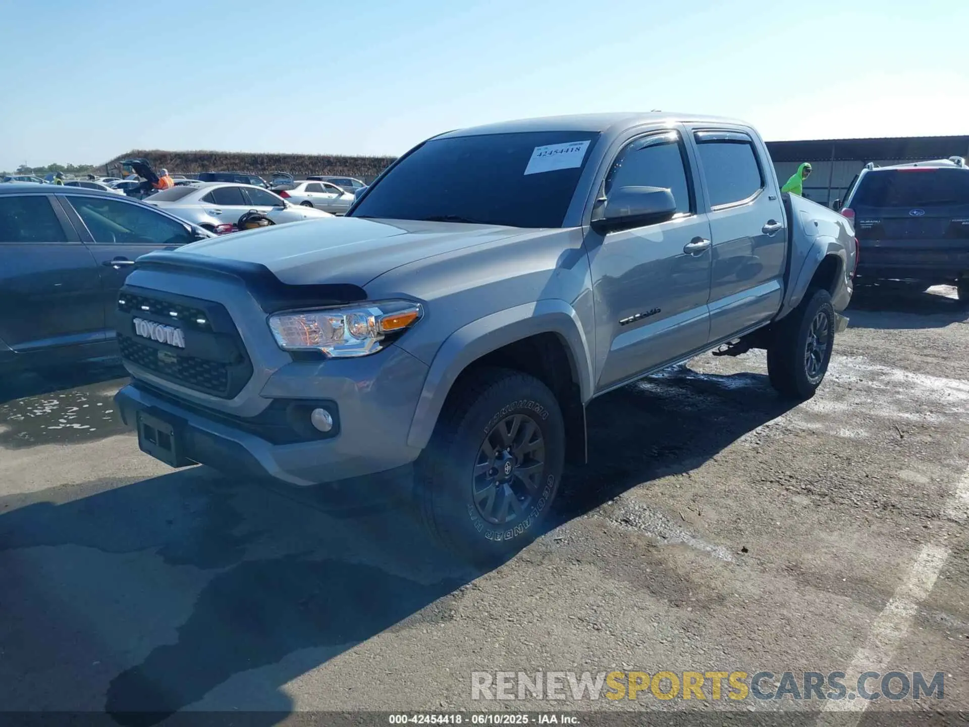 2 Photograph of a damaged car 5TFAZ5CN7MX101810 TOYOTA TACOMA 2021