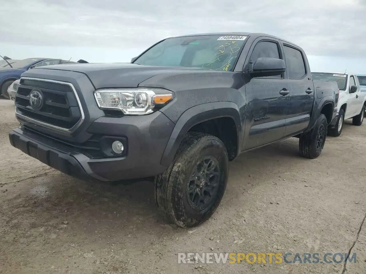 1 Photograph of a damaged car 5TFAZ5CN7MX102813 TOYOTA TACOMA 2021
