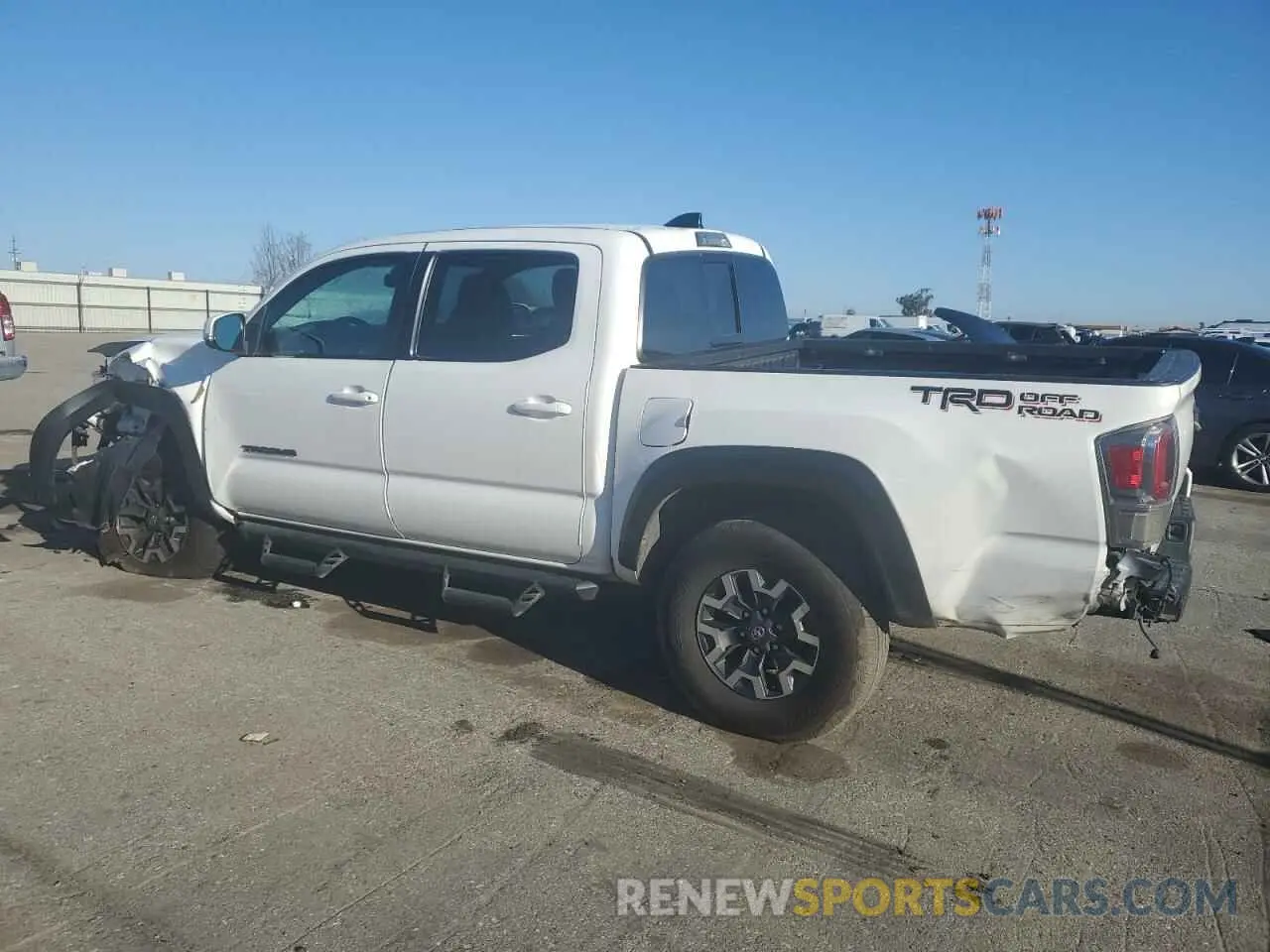 2 Photograph of a damaged car 5TFAZ5CN7MX111544 TOYOTA TACOMA 2021