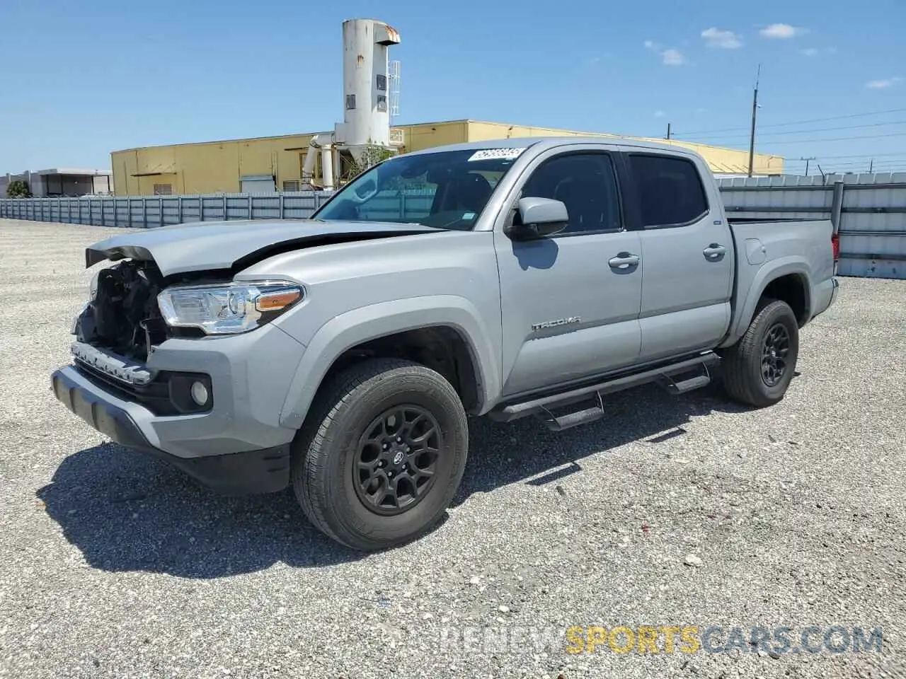 1 Photograph of a damaged car 5TFAZ5CN7MX115478 TOYOTA TACOMA 2021