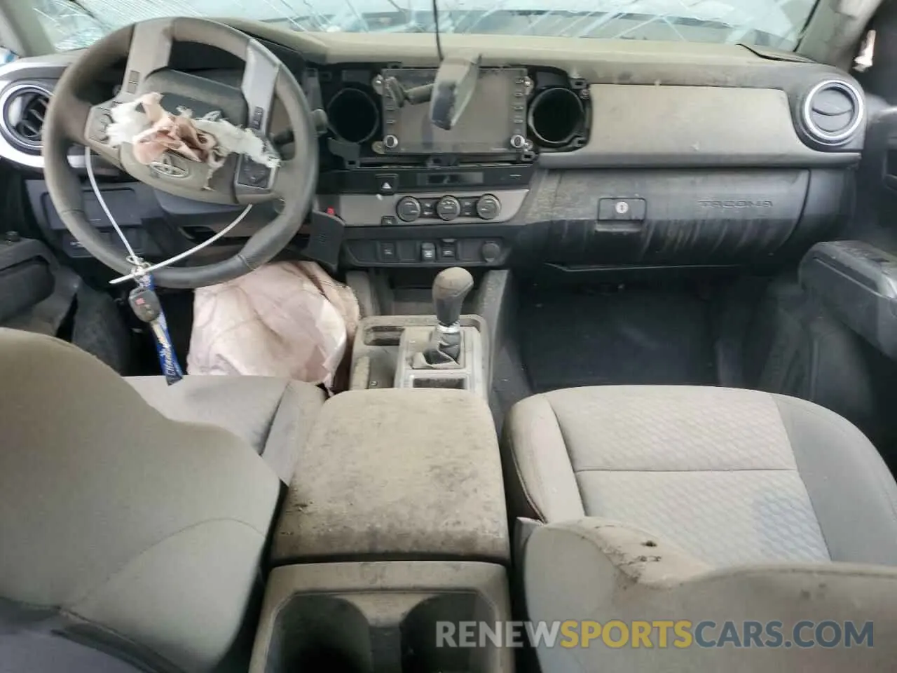 8 Photograph of a damaged car 5TFAZ5CN8MX097735 TOYOTA TACOMA 2021