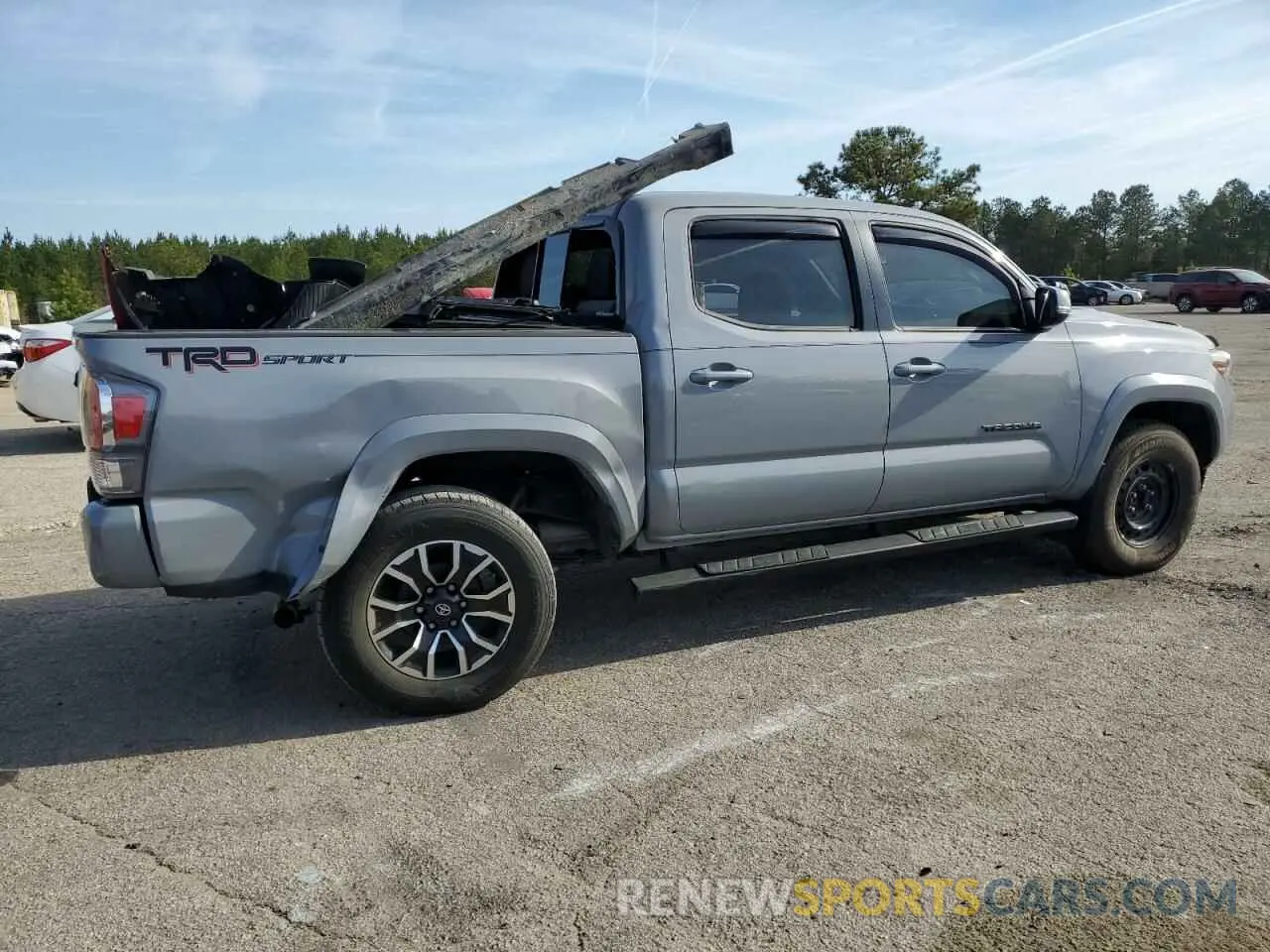 3 Photograph of a damaged car 5TFAZ5CN8MX111794 TOYOTA TACOMA 2021