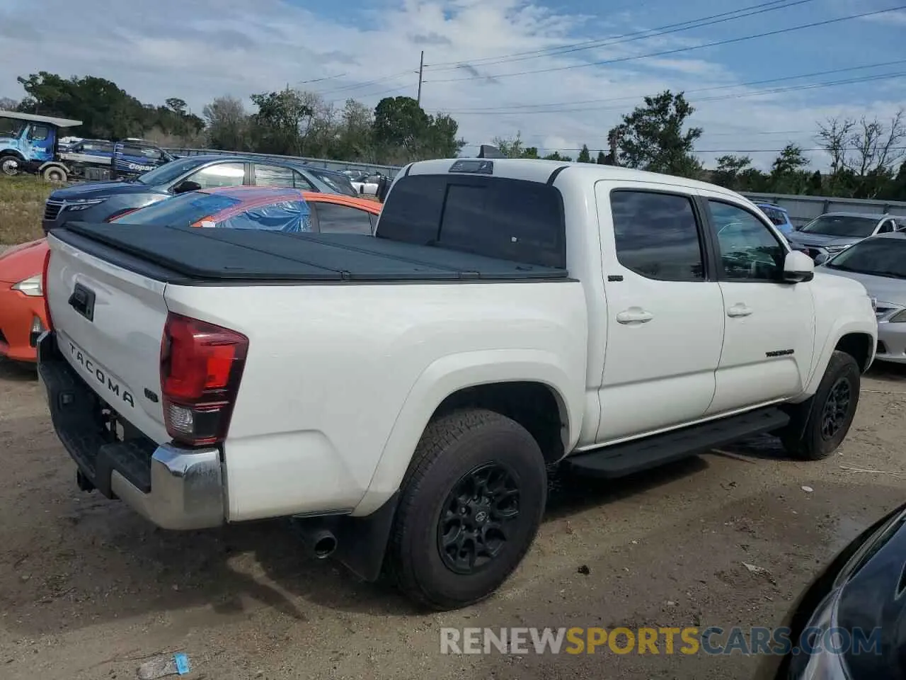 3 Photograph of a damaged car 5TFAZ5CN9MX109780 TOYOTA TACOMA 2021