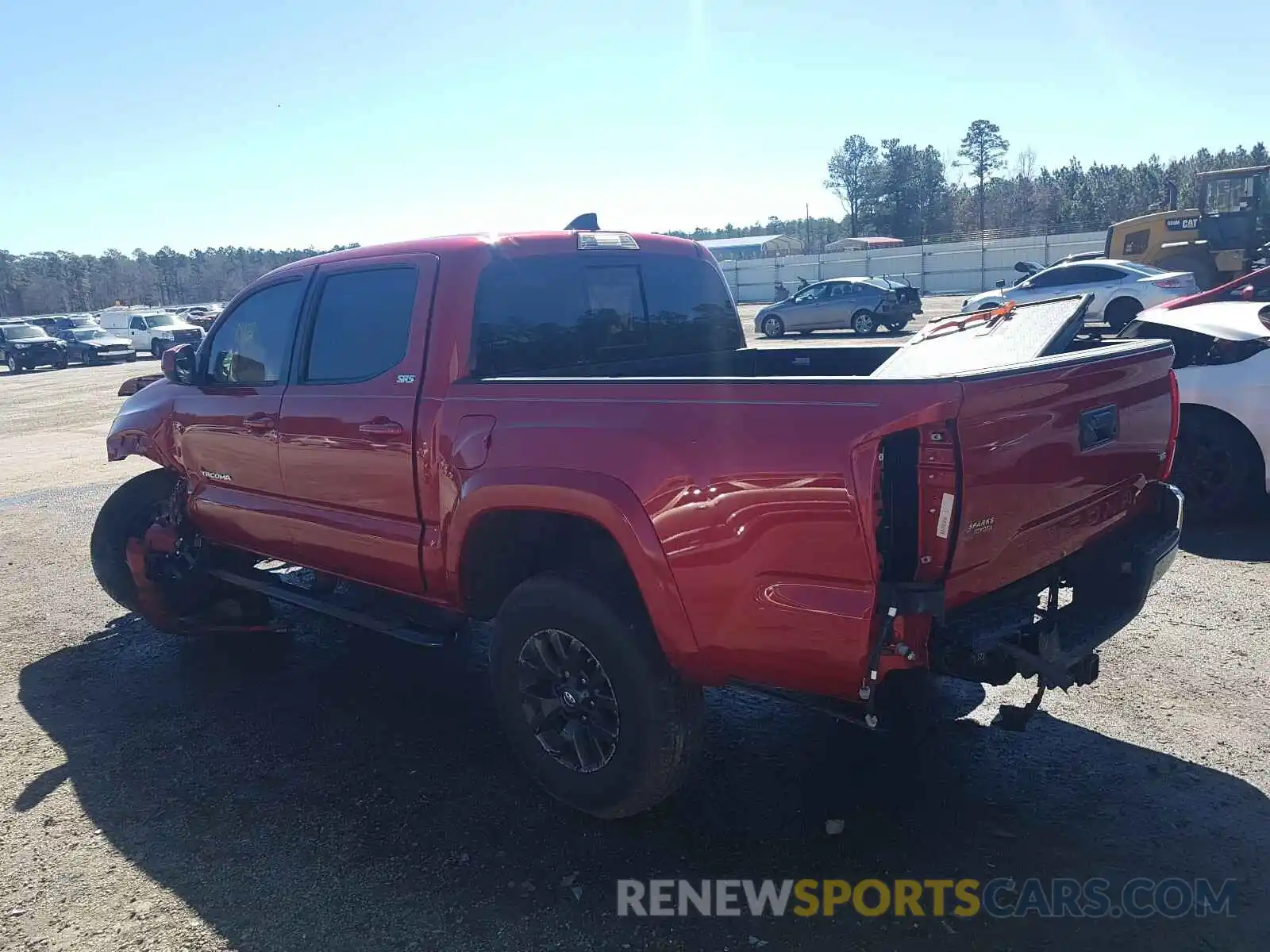 3 Photograph of a damaged car 5TFAZ5CNXMX096019 TOYOTA TACOMA 2021