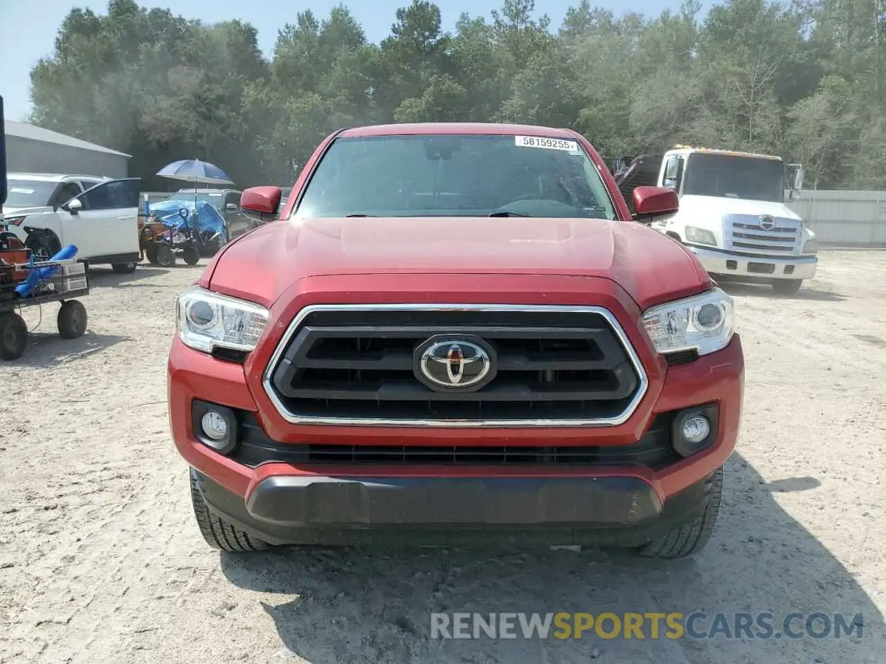 5 Photograph of a damaged car 5TFAZ5CNXMX097929 TOYOTA TACOMA 2021