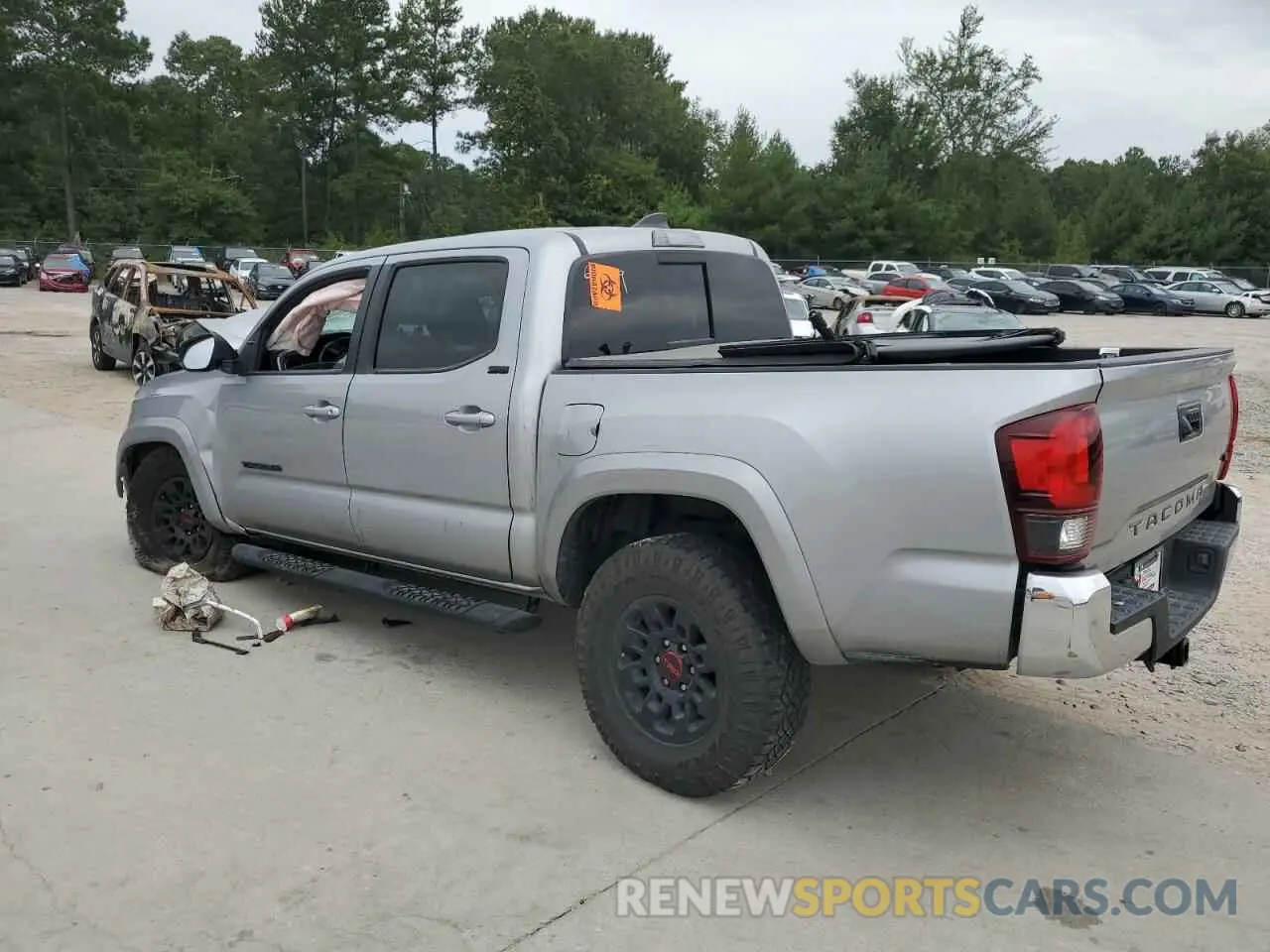2 Photograph of a damaged car 5TFAZ5CNXMX116706 TOYOTA TACOMA 2021
