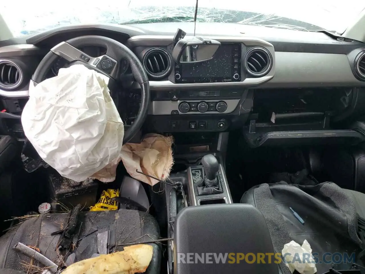 8 Photograph of a damaged car 5TFAZ5CNXMX116706 TOYOTA TACOMA 2021