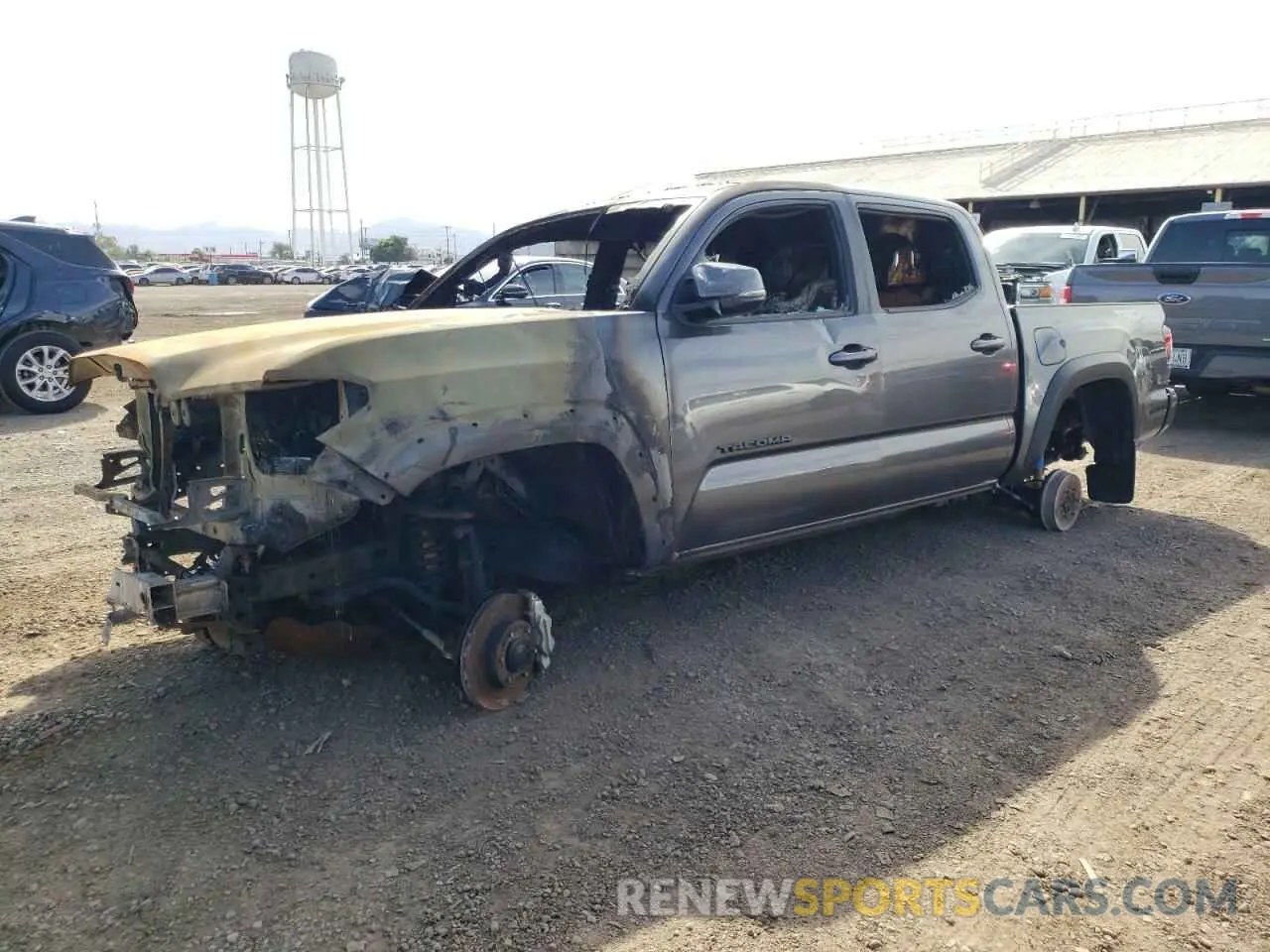 1 Photograph of a damaged car 5TFCZ5AN0MX245551 TOYOTA TACOMA 2021