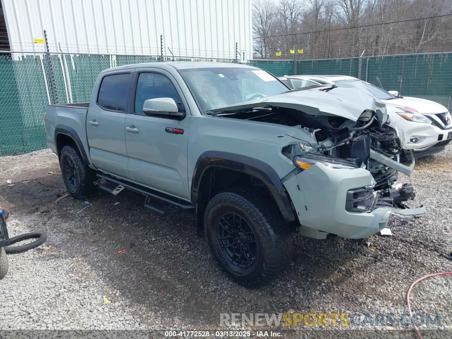 1 Photograph of a damaged car 5TFCZ5AN1MX248460 TOYOTA TACOMA 2021