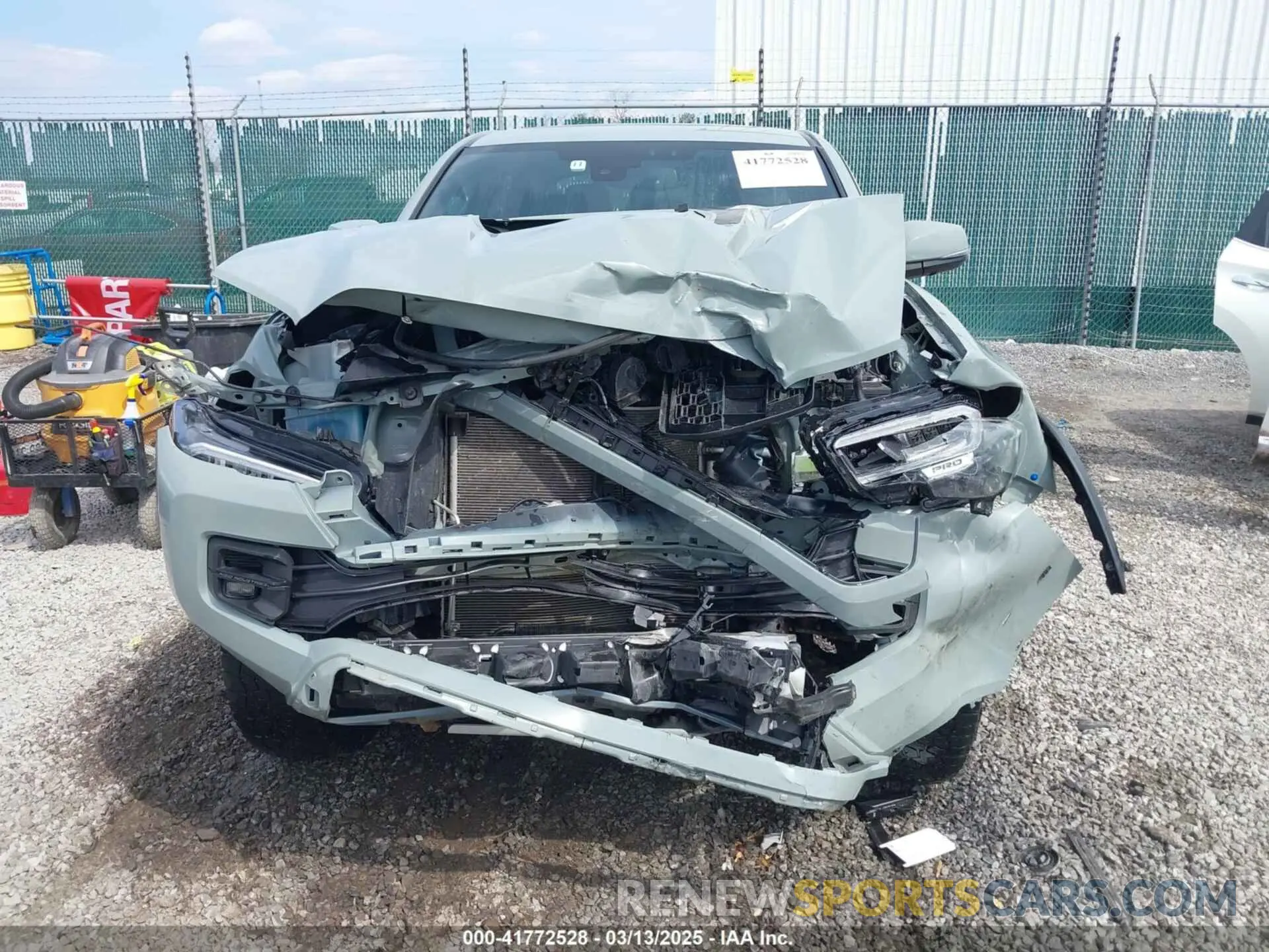 12 Photograph of a damaged car 5TFCZ5AN1MX248460 TOYOTA TACOMA 2021