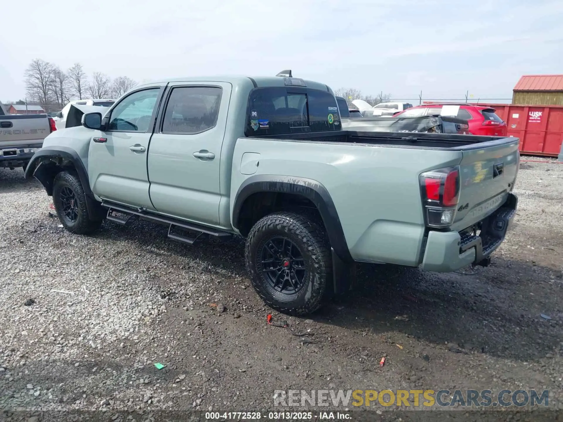 3 Photograph of a damaged car 5TFCZ5AN1MX248460 TOYOTA TACOMA 2021