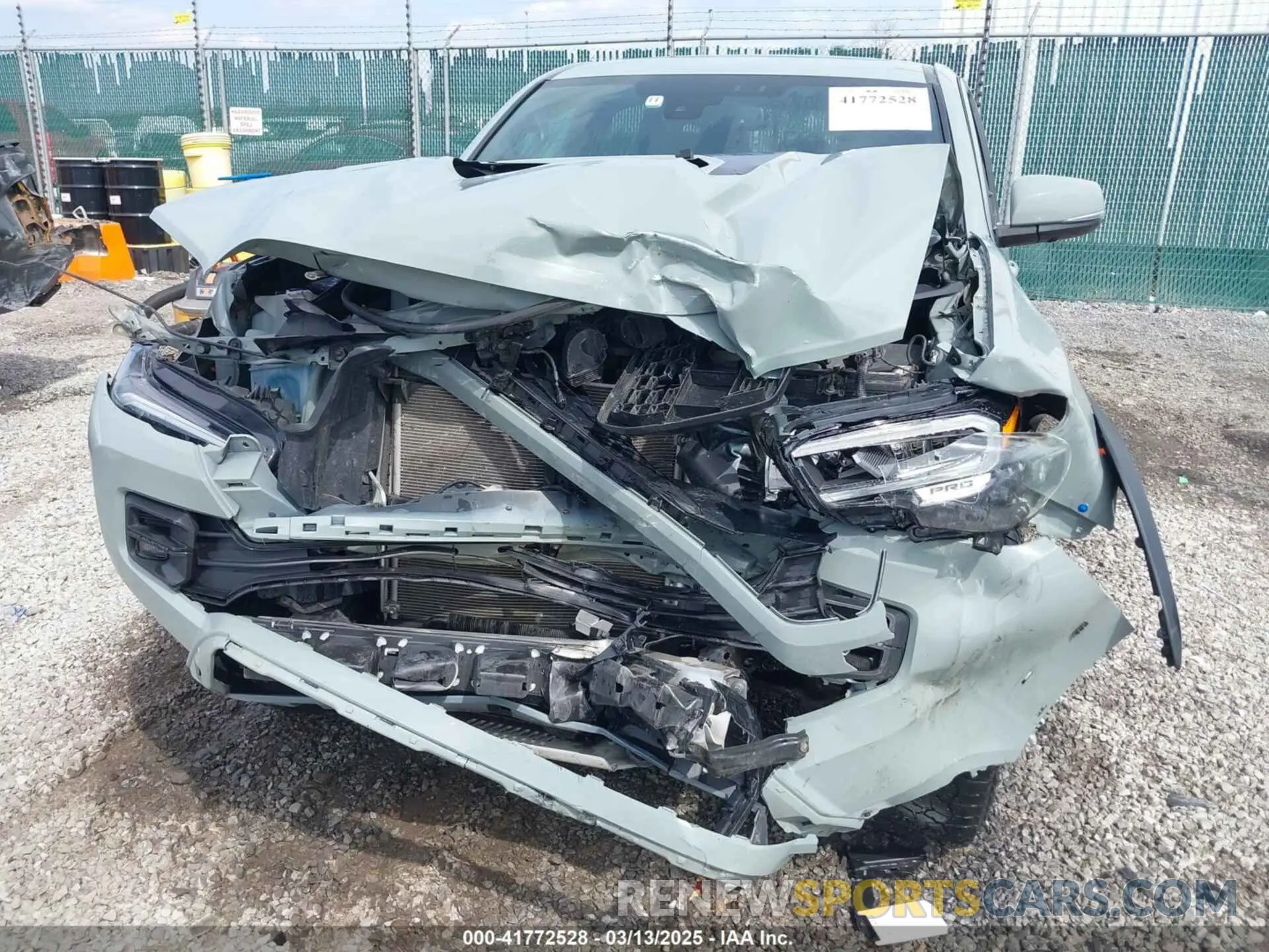 6 Photograph of a damaged car 5TFCZ5AN1MX248460 TOYOTA TACOMA 2021