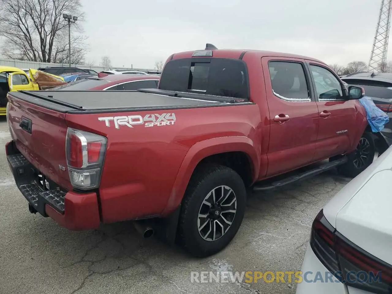3 Photograph of a damaged car 5TFCZ5AN1MX249799 TOYOTA TACOMA 2021