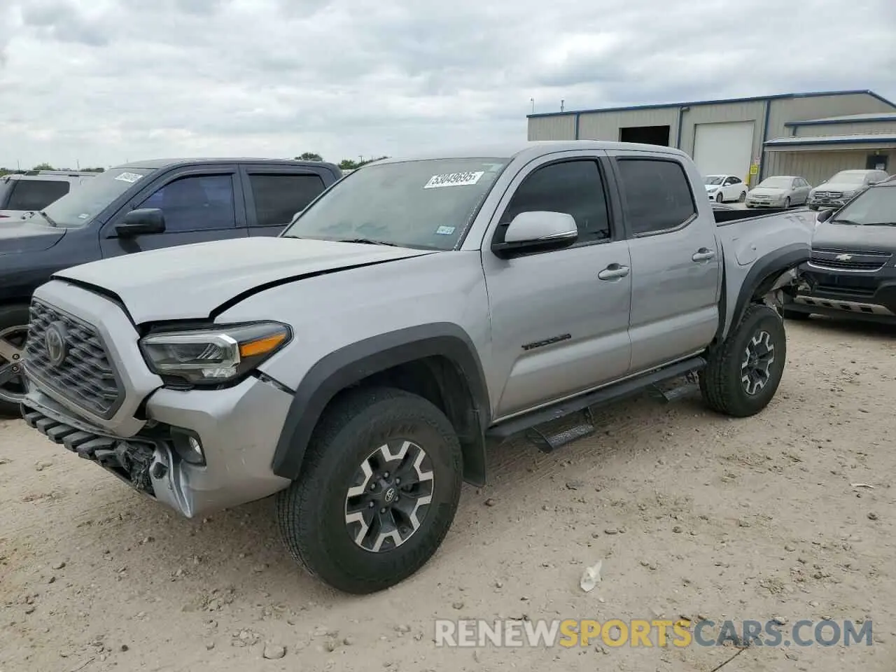 1 Photograph of a damaged car 5TFCZ5AN1MX250841 TOYOTA TACOMA 2021