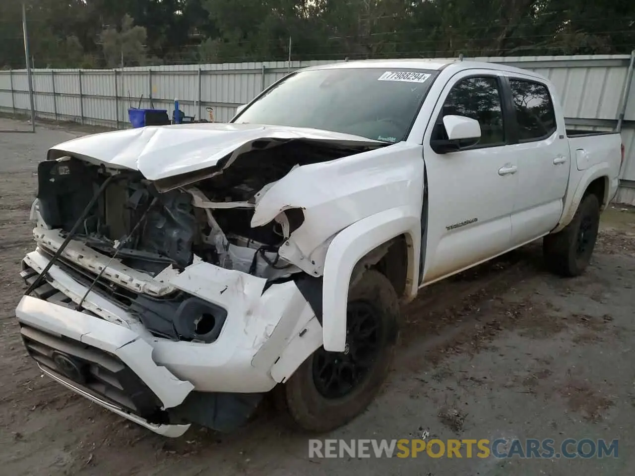 1 Photograph of a damaged car 5TFCZ5AN1MX255277 TOYOTA TACOMA 2021