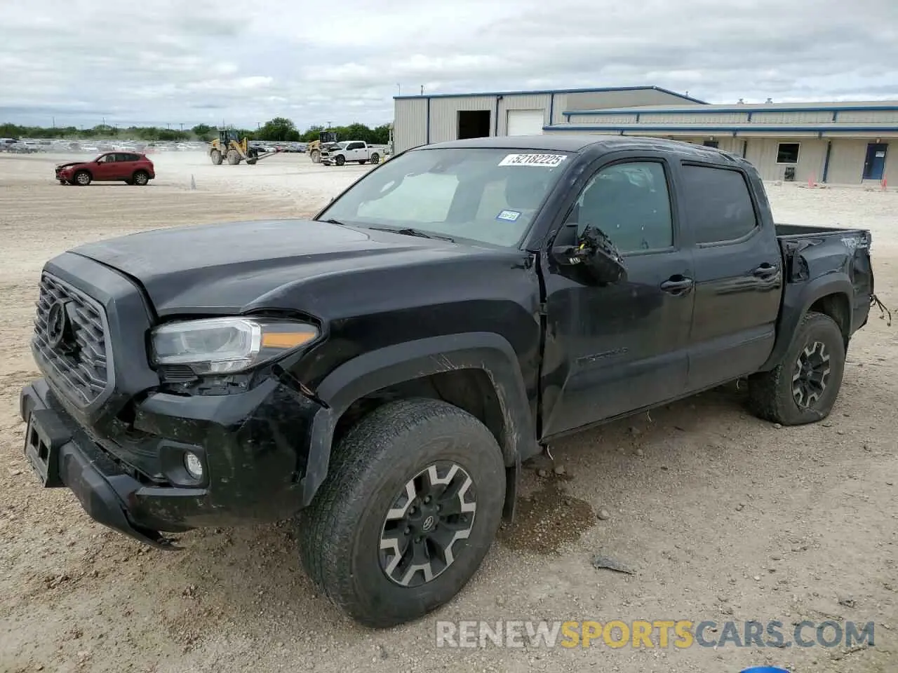 1 Photograph of a damaged car 5TFCZ5AN1MX256607 TOYOTA TACOMA 2021