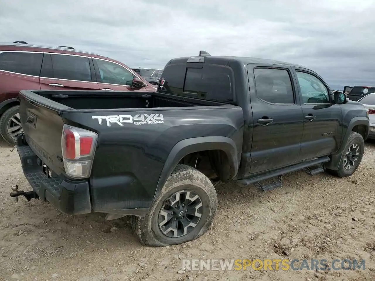 3 Photograph of a damaged car 5TFCZ5AN1MX256607 TOYOTA TACOMA 2021
