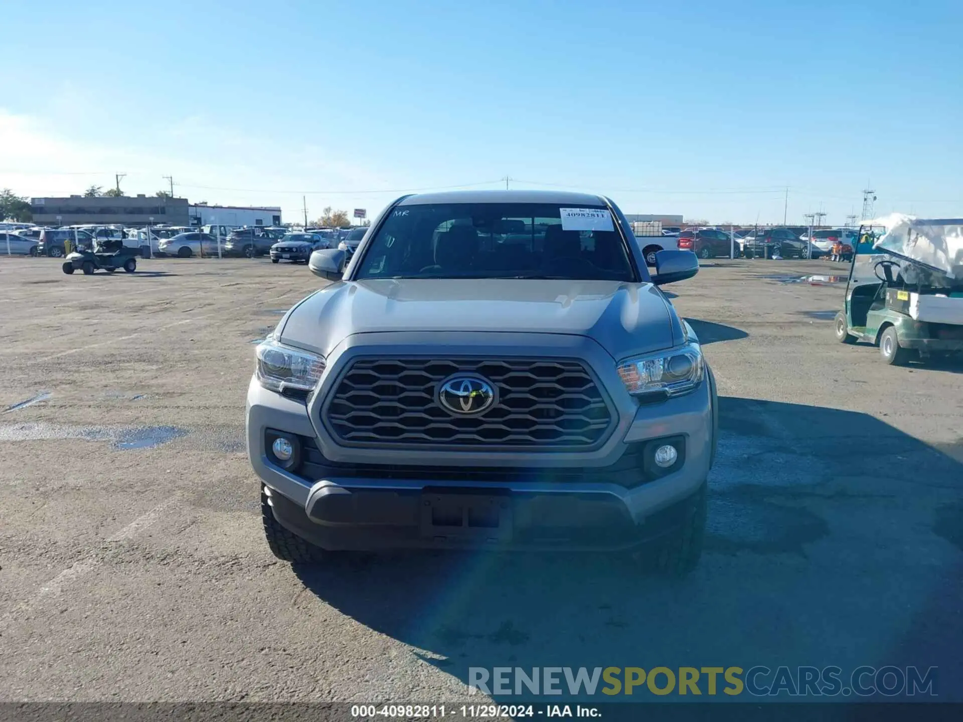 13 Photograph of a damaged car 5TFCZ5AN1MX257675 TOYOTA TACOMA 2021
