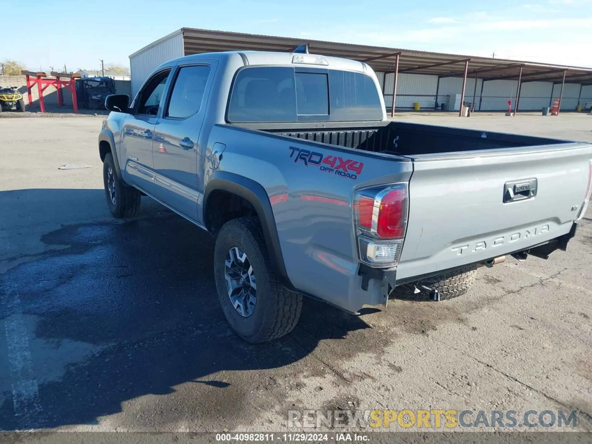 3 Photograph of a damaged car 5TFCZ5AN1MX257675 TOYOTA TACOMA 2021