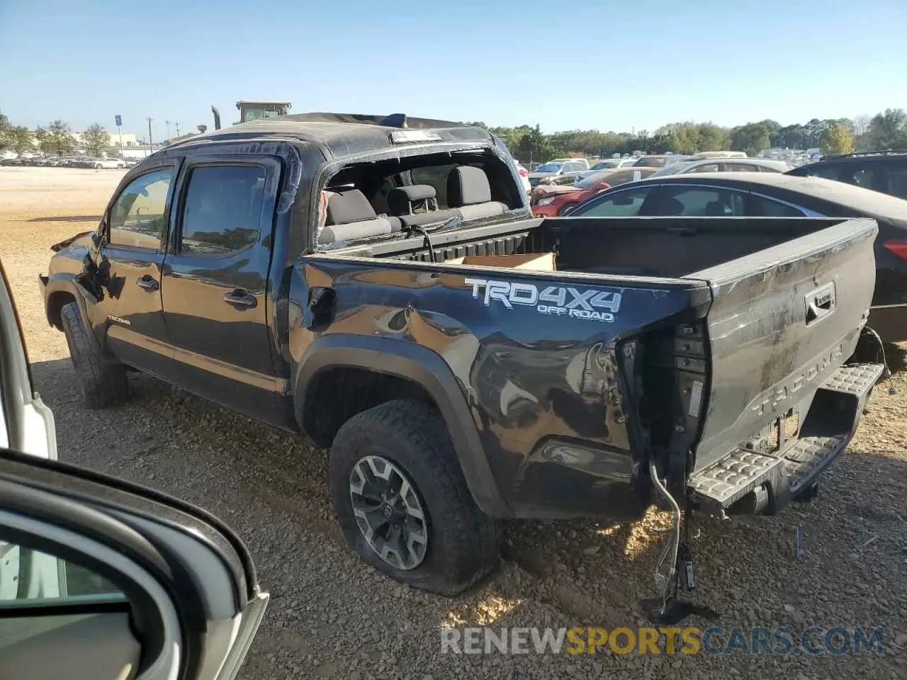 2 Photograph of a damaged car 5TFCZ5AN1MX258650 TOYOTA TACOMA 2021