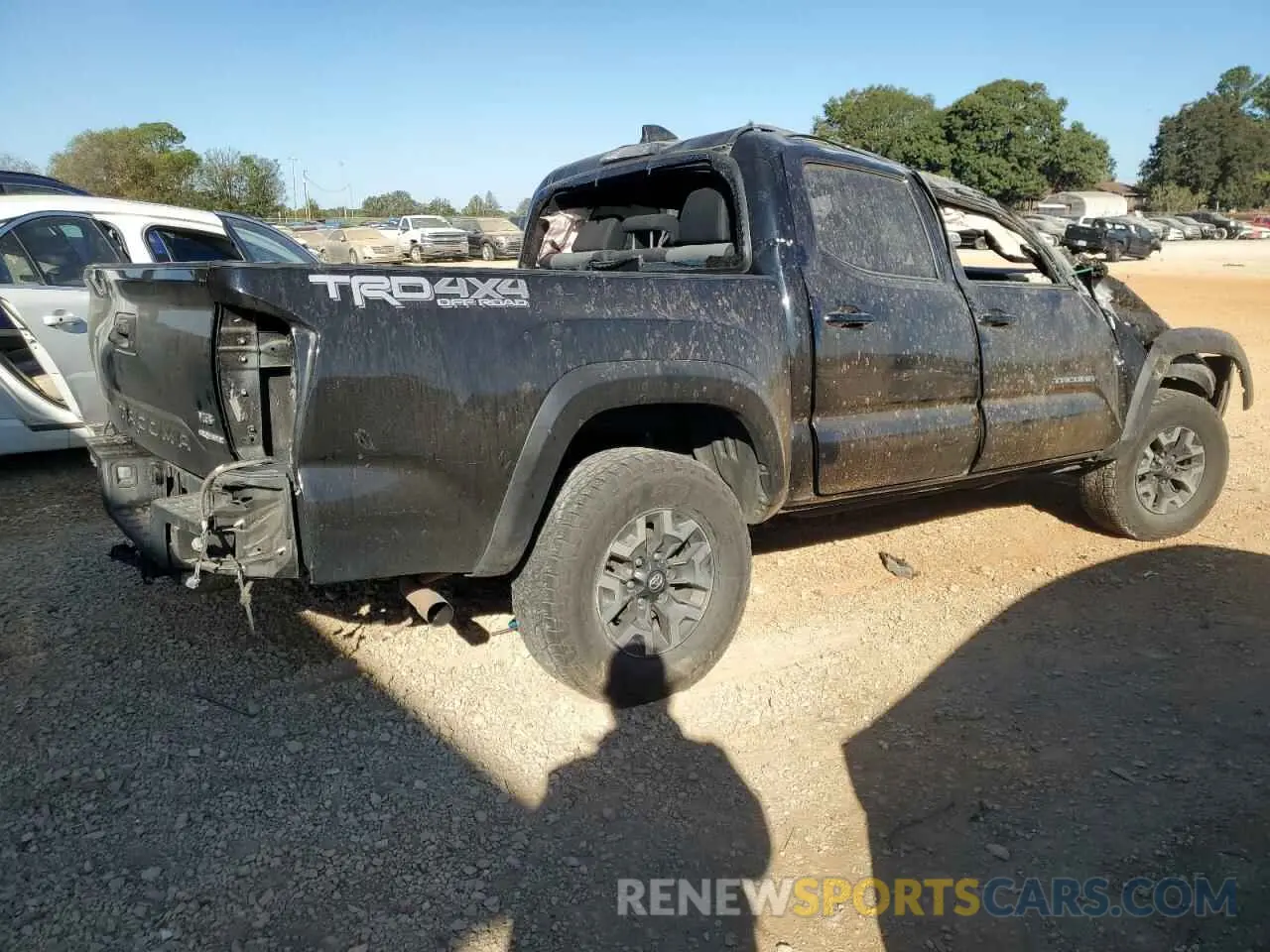3 Photograph of a damaged car 5TFCZ5AN1MX258650 TOYOTA TACOMA 2021