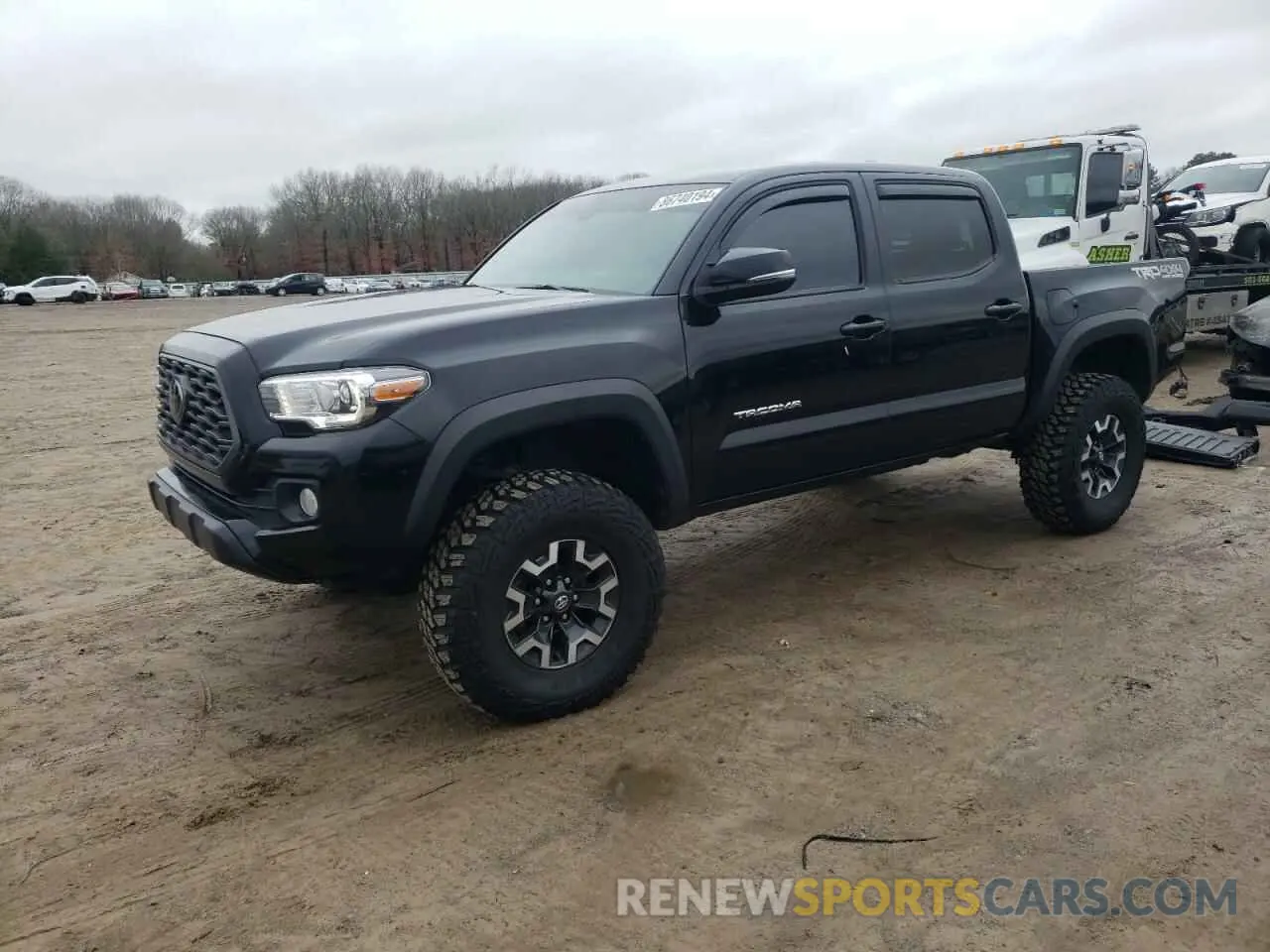 1 Photograph of a damaged car 5TFCZ5AN1MX264898 TOYOTA TACOMA 2021