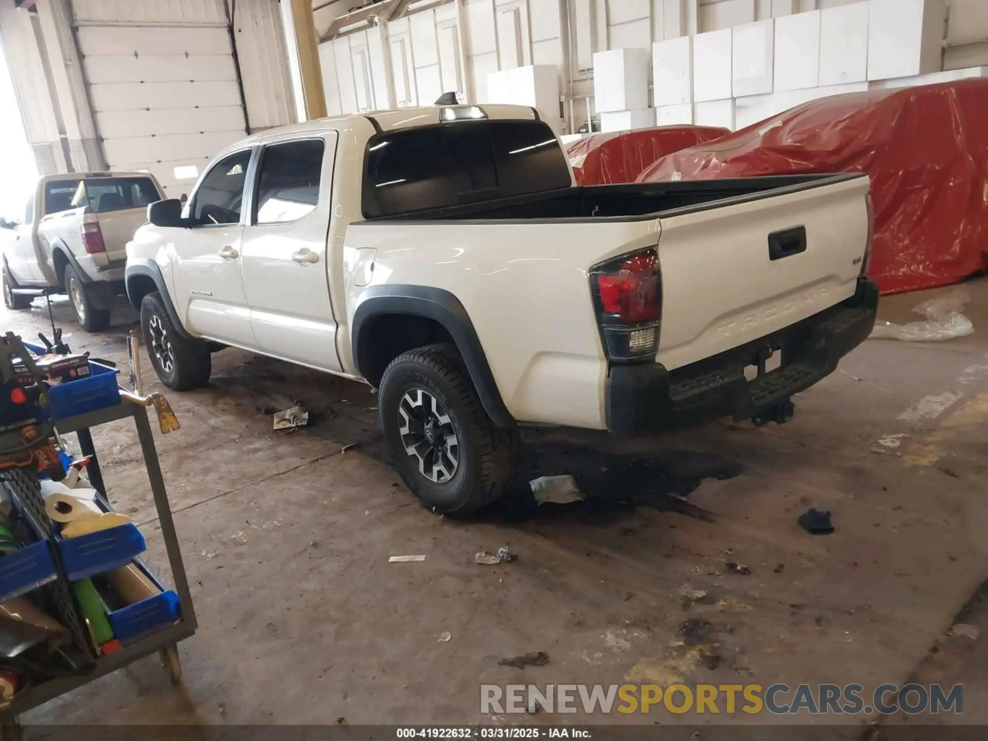 3 Photograph of a damaged car 5TFCZ5AN1MX268370 TOYOTA TACOMA 2021