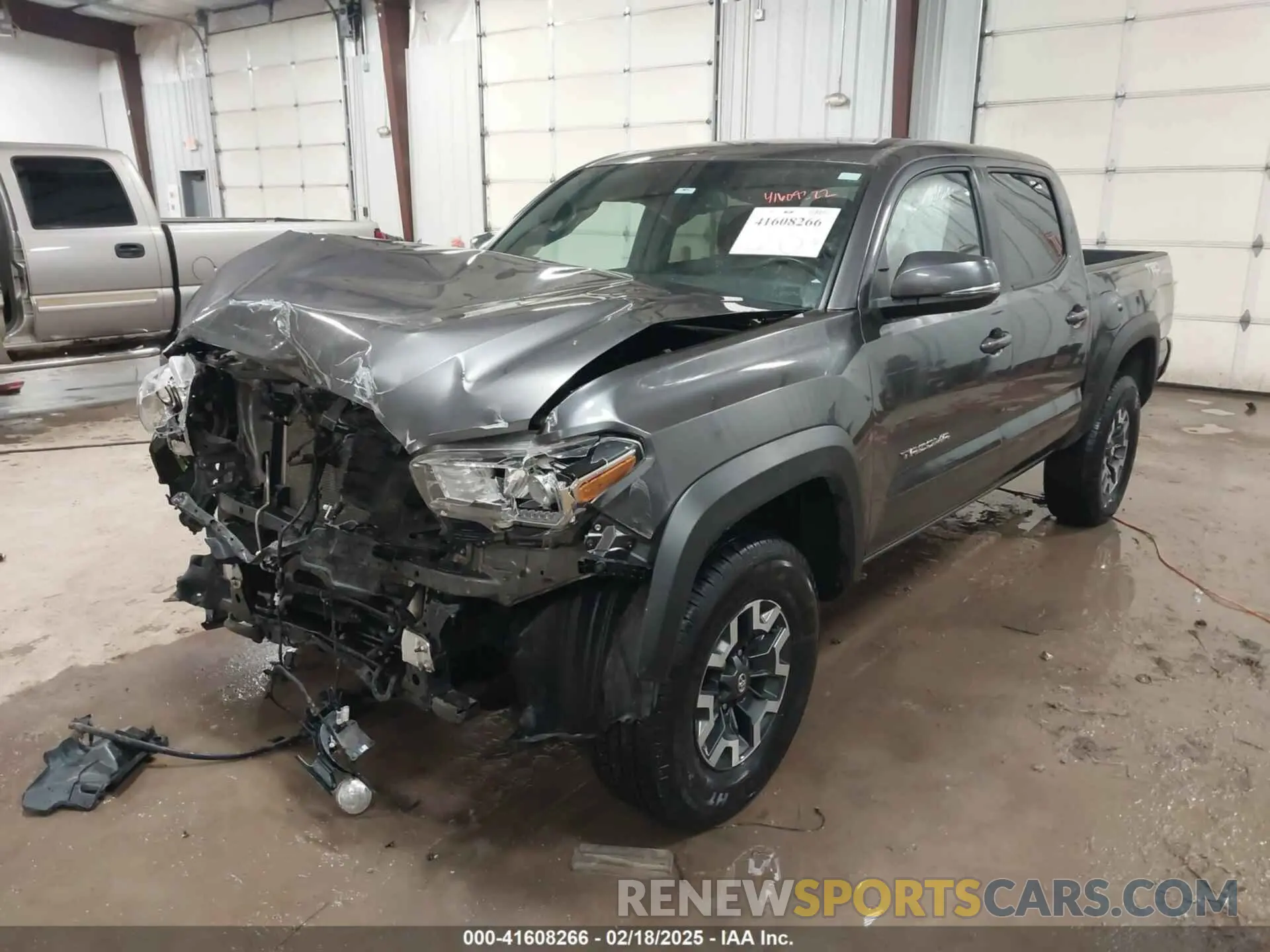 2 Photograph of a damaged car 5TFCZ5AN1MX268854 TOYOTA TACOMA 2021