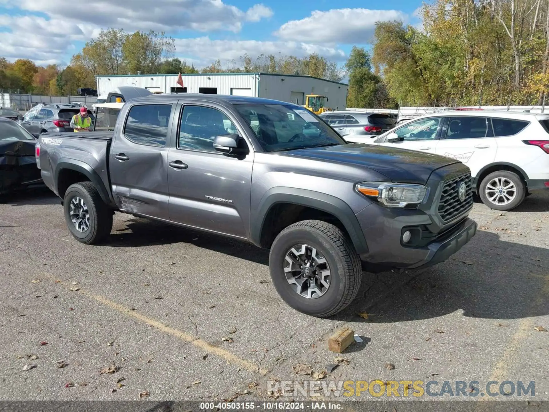 1 Photograph of a damaged car 5TFCZ5AN1MX269390 TOYOTA TACOMA 2021