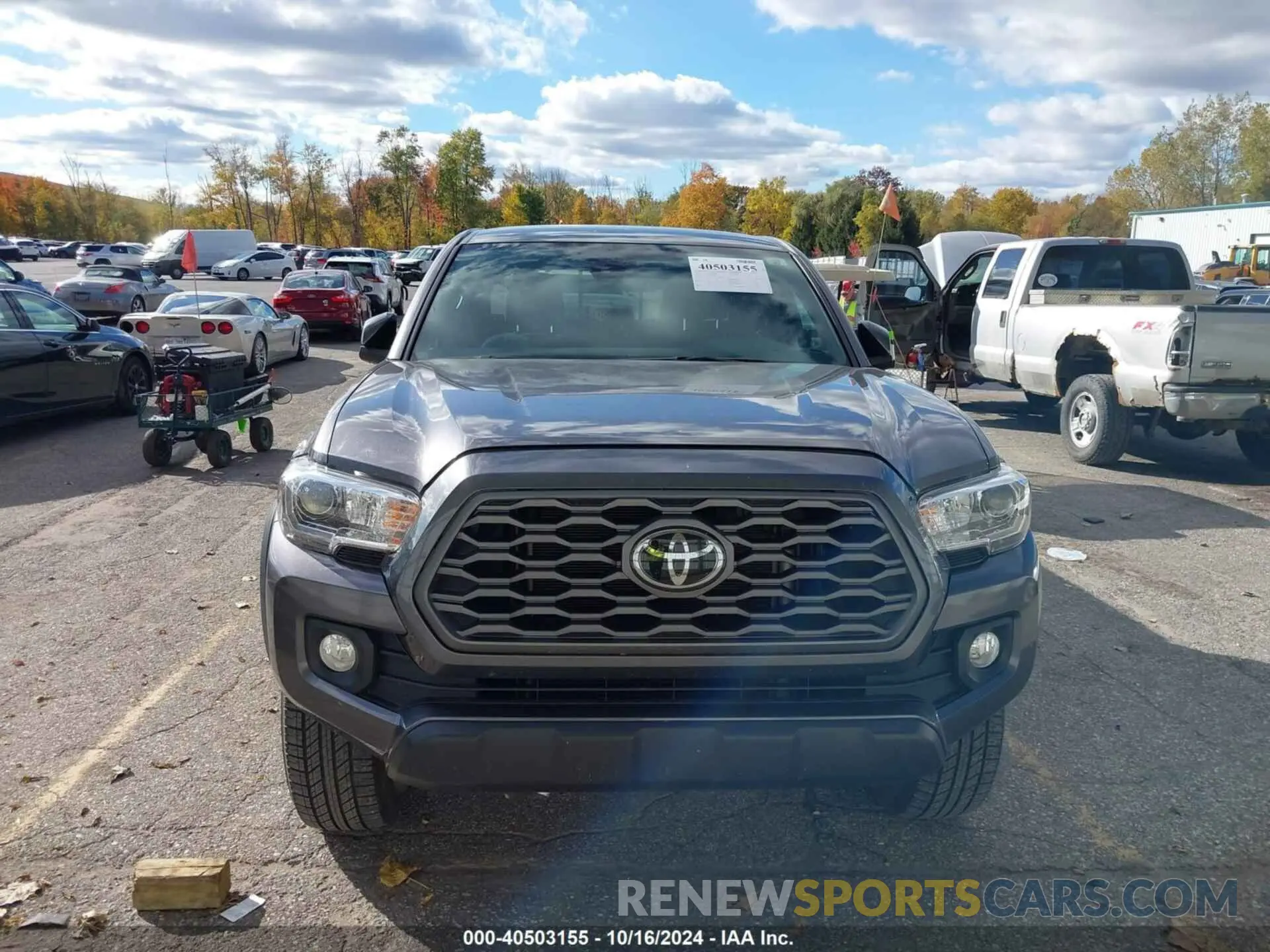 12 Photograph of a damaged car 5TFCZ5AN1MX269390 TOYOTA TACOMA 2021