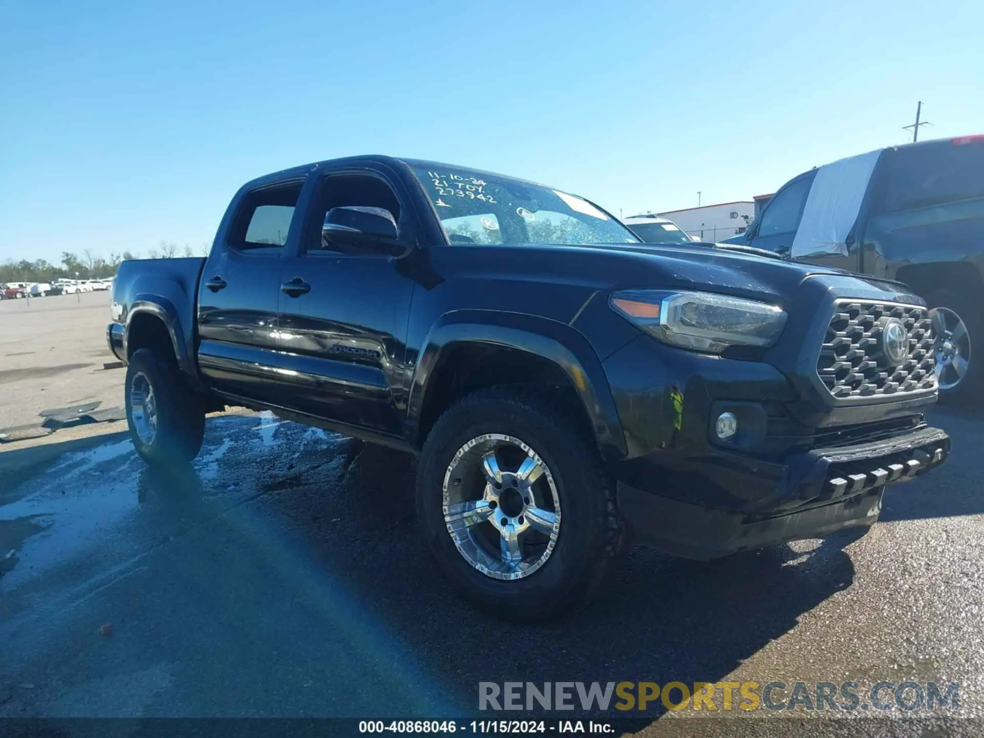 1 Photograph of a damaged car 5TFCZ5AN1MX273942 TOYOTA TACOMA 2021