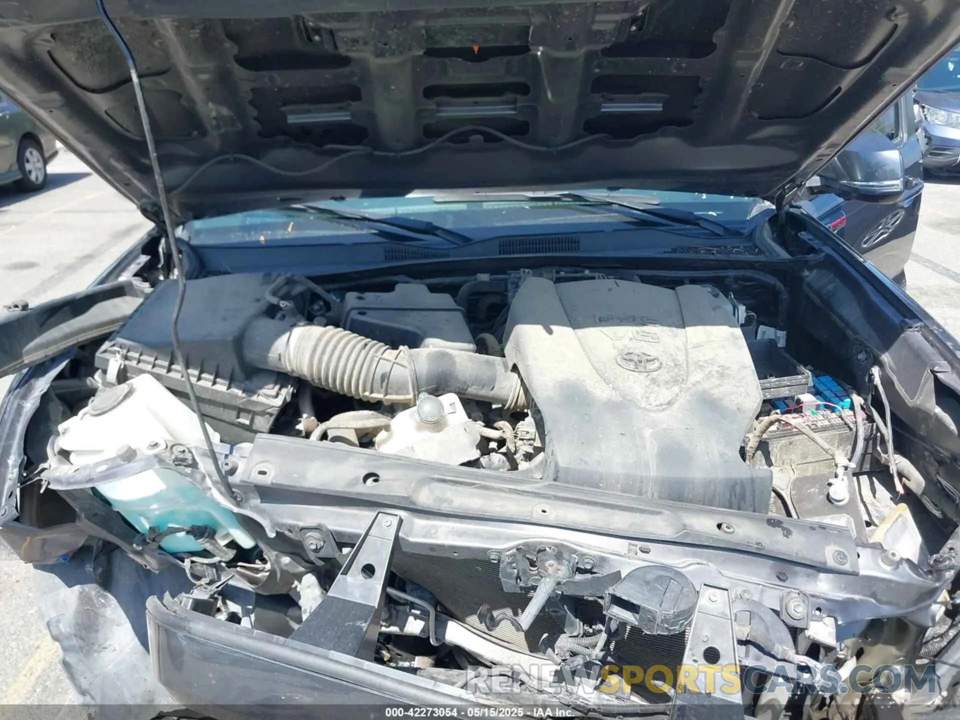 10 Photograph of a damaged car 5TFCZ5AN1MX274315 TOYOTA TACOMA 2021