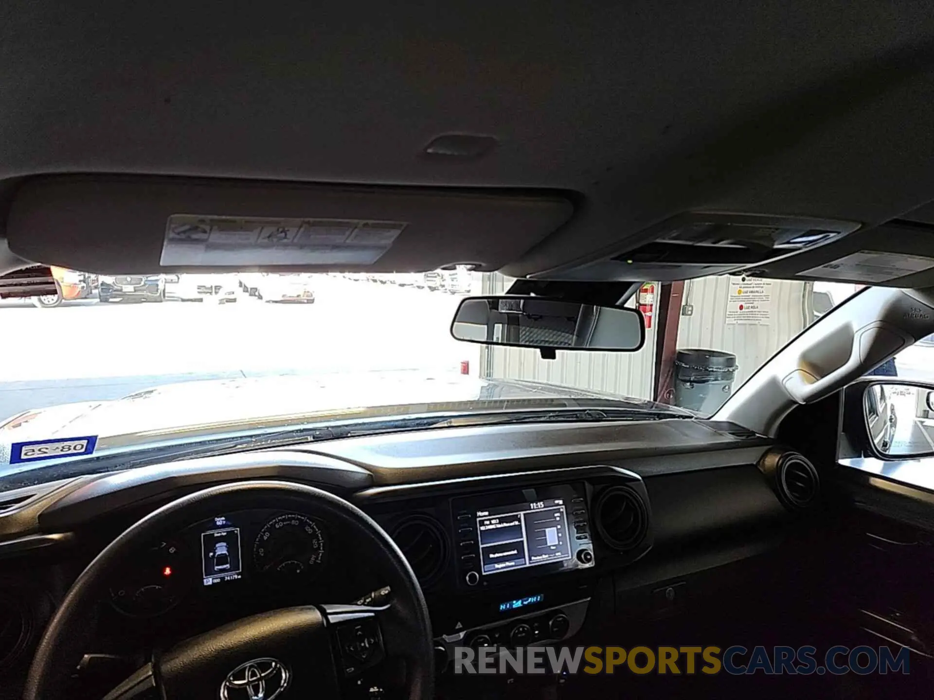 1 Photograph of a damaged car 5TFCZ5AN1MX280518 TOYOTA TACOMA 2021