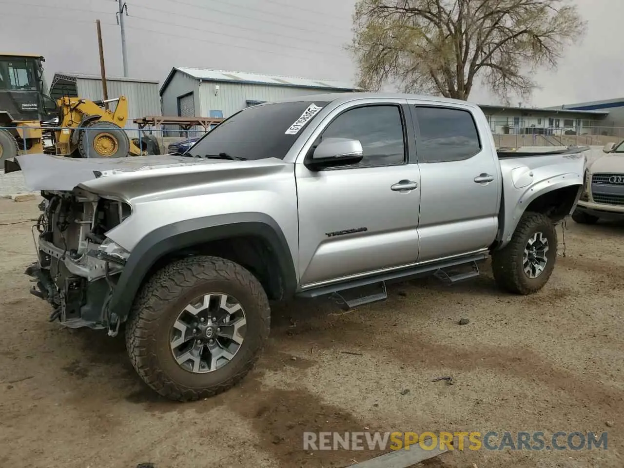 1 Photograph of a damaged car 5TFCZ5AN2MX244384 TOYOTA TACOMA 2021