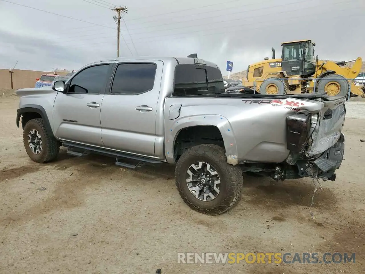 2 Photograph of a damaged car 5TFCZ5AN2MX244384 TOYOTA TACOMA 2021