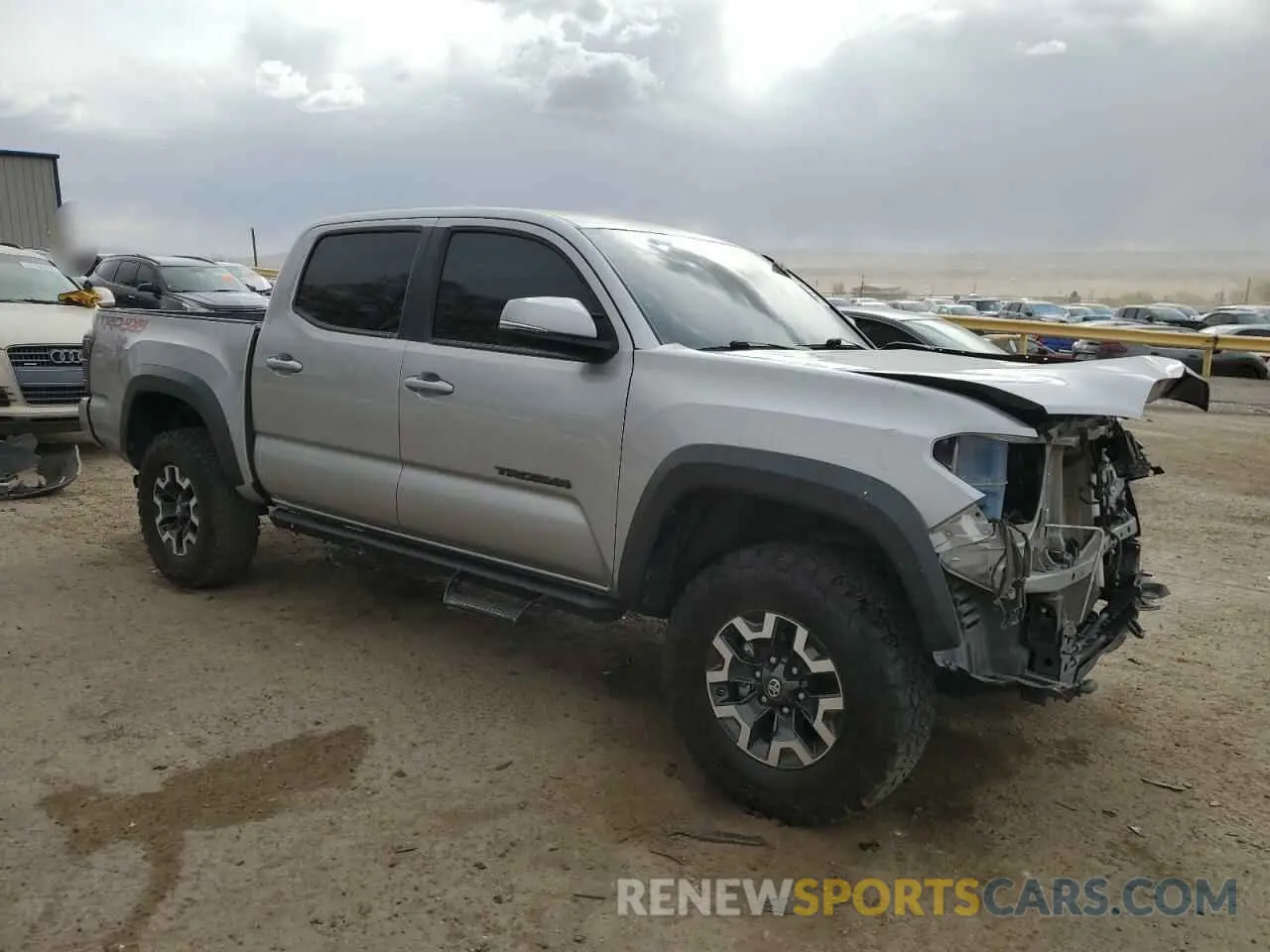 4 Photograph of a damaged car 5TFCZ5AN2MX244384 TOYOTA TACOMA 2021
