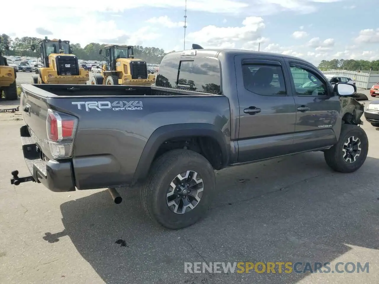 3 Photograph of a damaged car 5TFCZ5AN2MX255160 TOYOTA TACOMA 2021